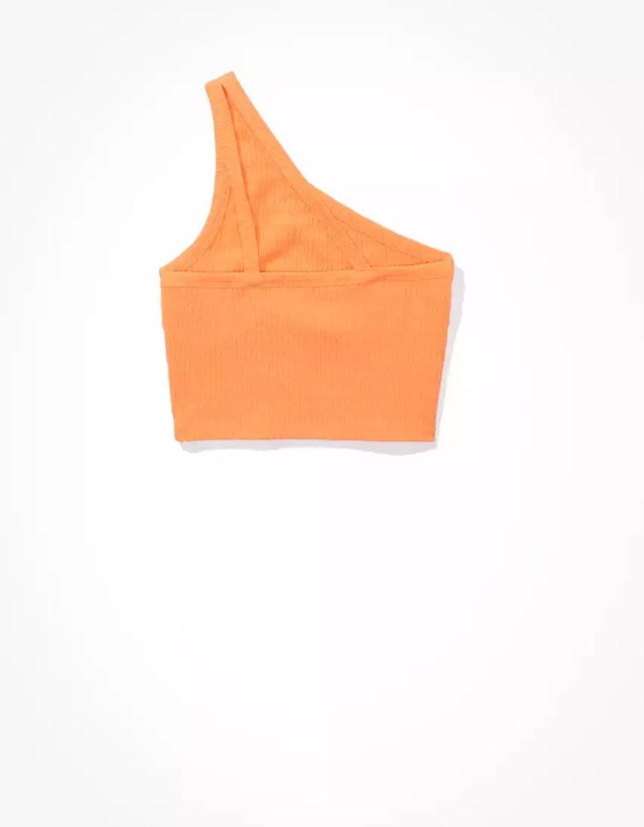 Debardeur American Eagle AE One-Shoulder Orange Femme | XXZ-68005889